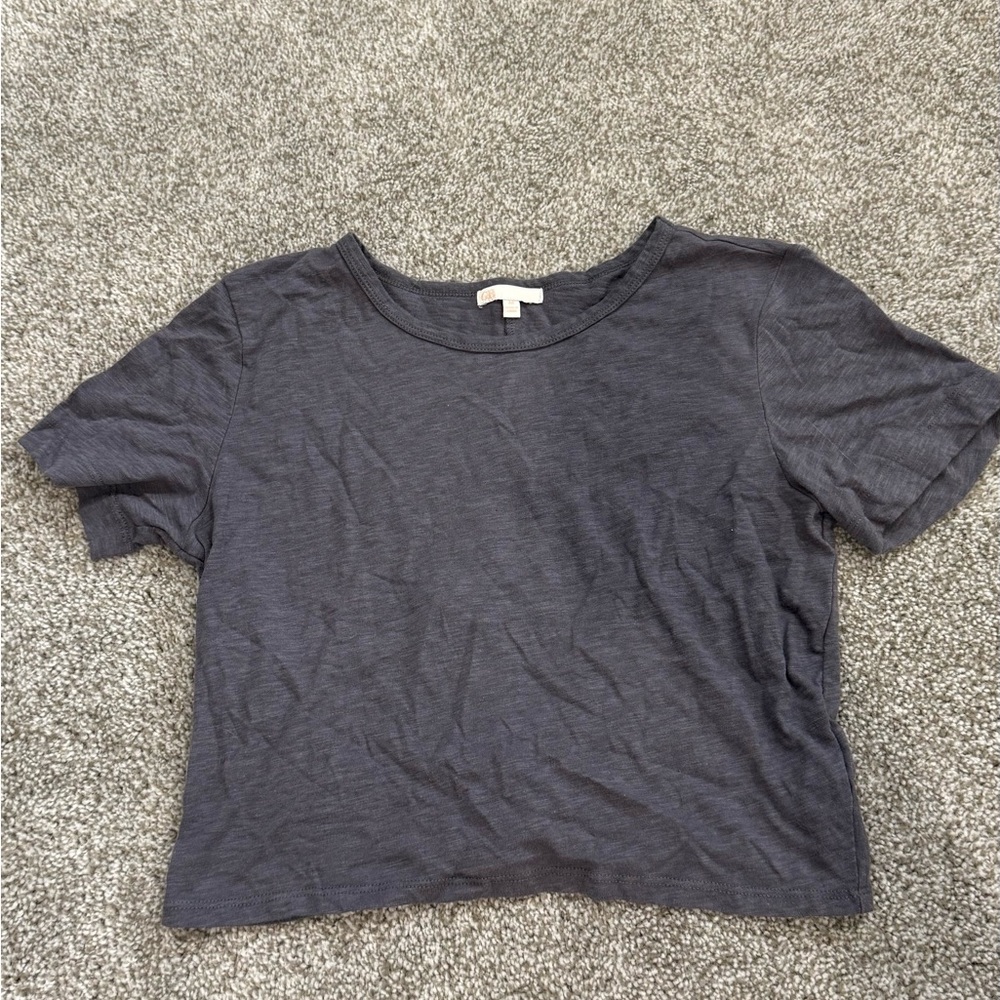Women's Gray Baby Tee